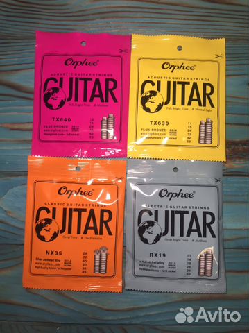 Струны для гитары Orphee (комплект)