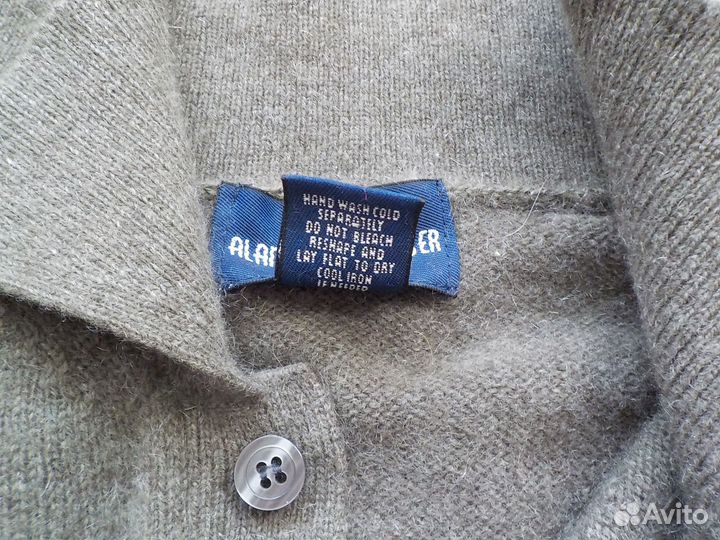 Alan Flusser пуловер чистый кашемир оригинал
