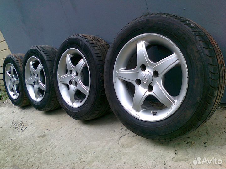Колёса летние на литых дисках R14x6,0.,4x100.,et38