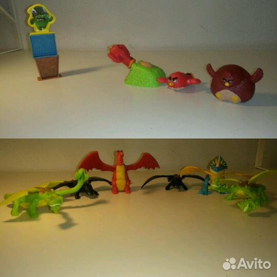 Игрушки из макдональдса