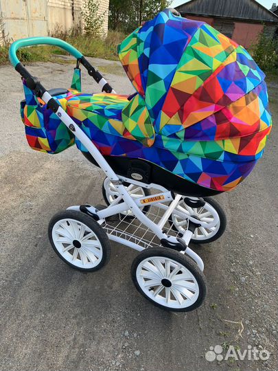 Коляска Adamex Gloria Retro 2в1