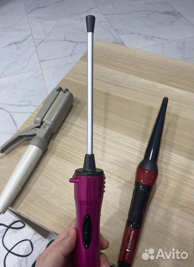 Щипцы для завивки волос гафре конусная