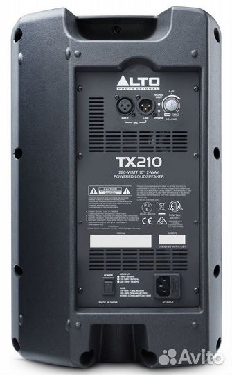 2-полосная акустическая система Alto TX210