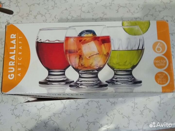 Бокалы и стаканы Турция и