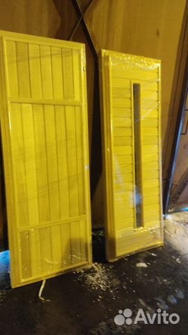 Дверь липа для бани и сауны