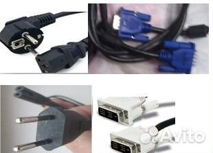Кабели VGA, питания и другие
