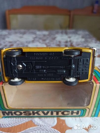 Модель автомобиля Москвич - 412