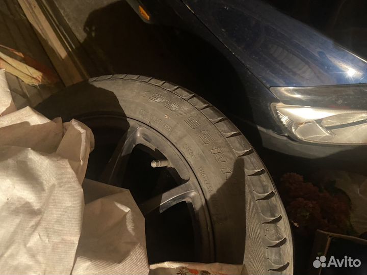 Литье диски r15 4x98 с резиной