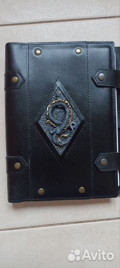 Кожаный ежедневник ручной работы А5