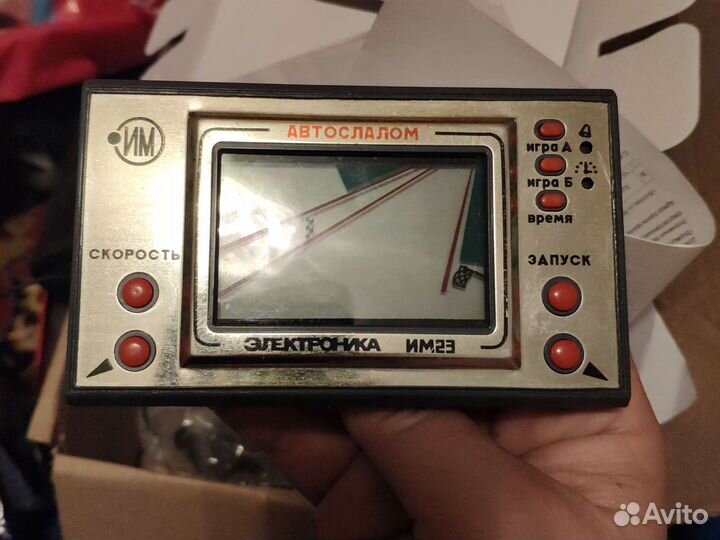 Тетрис, автослалом электроника им 23