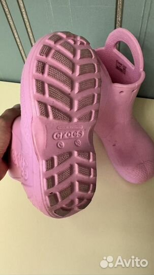 Резиновые сапоги crocs c10