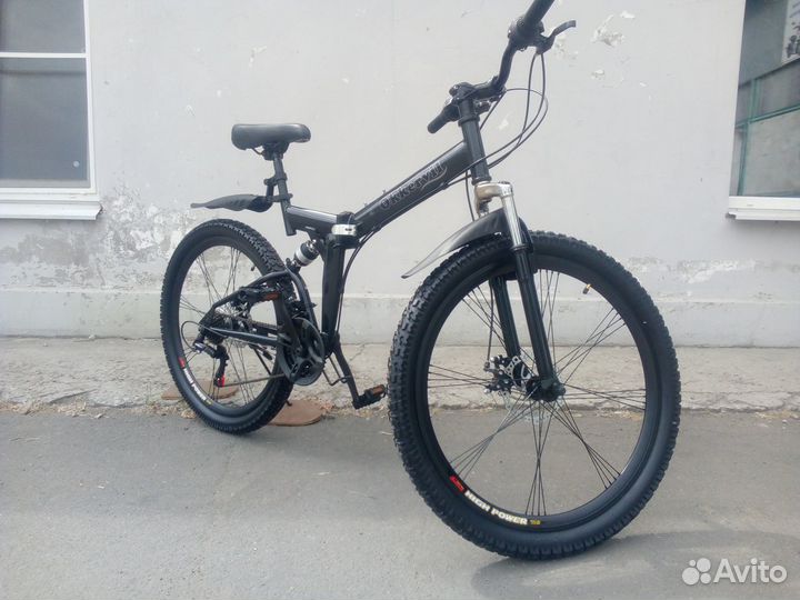 Велосипед складной 2-х подвес OK 14212S 26