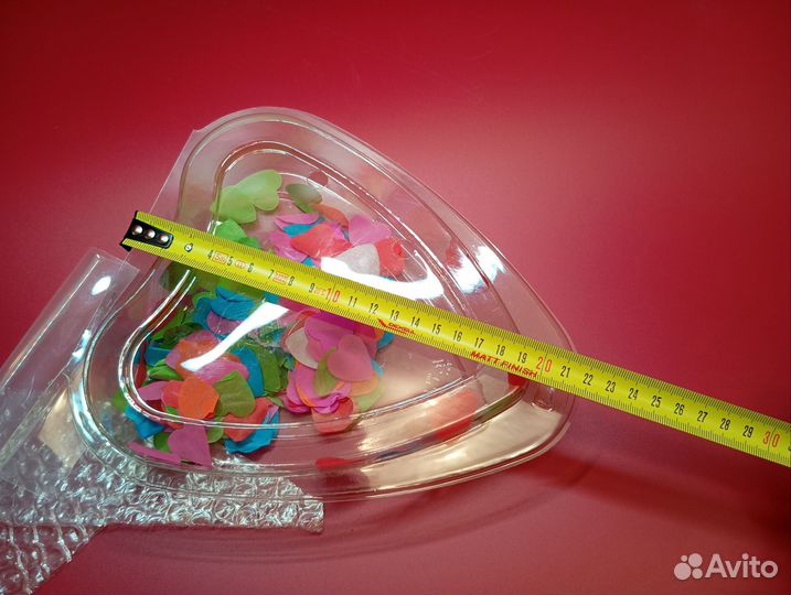 Коробка в форме сердца для поделок