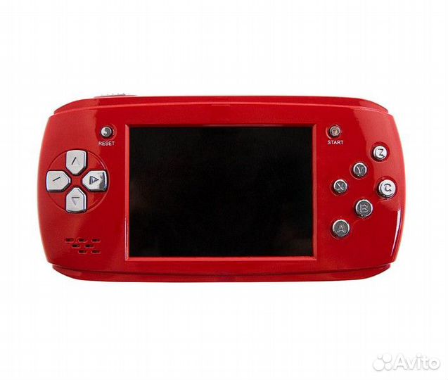 Портативная Sega+слот под картриджи+9 игр новая