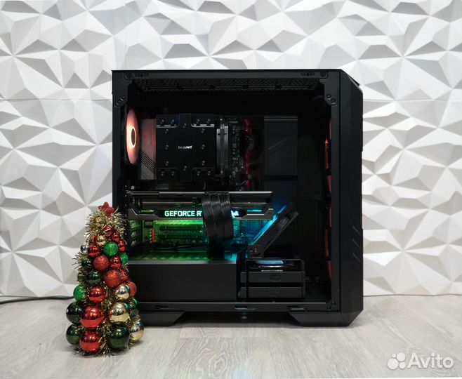 Новый игровой компьютер 13600k/ RTX 4070 ti/ 32 GB