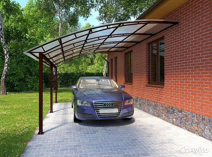 Металлические навесы