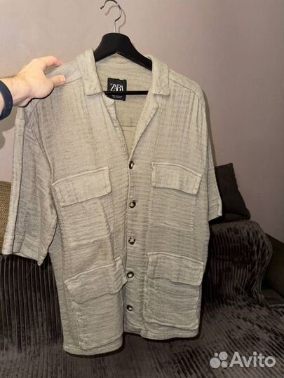 Рубашка мужская Zara M