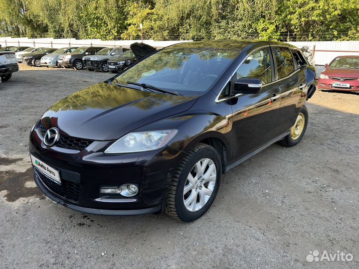 Mazda CX-7 2.3 AT, 2008, битый, 300 000 км