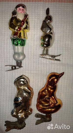 Елочные игрушки СССР