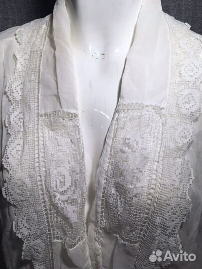 Антикварная старинная блуза