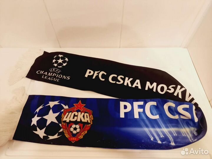 Шарф футбольный цска