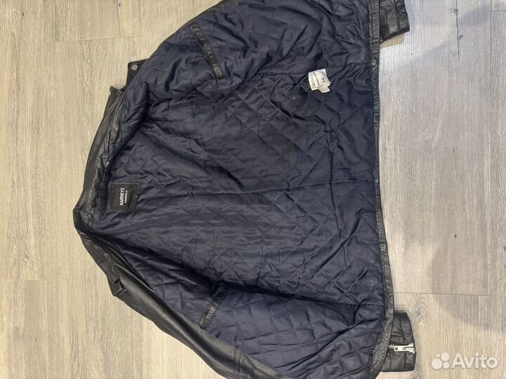 Кожаная куртка косуха мужская