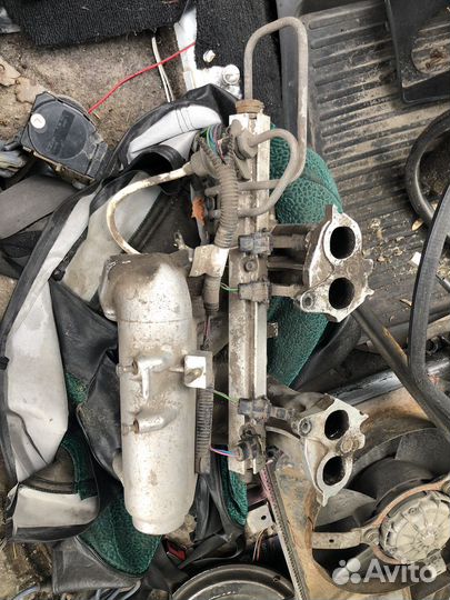 Ваз 2110 2115 коллектор рампа форсунки