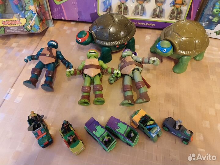 Фигурки черепашки ниндзя