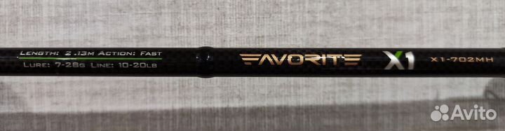 Спиннинг favorite x1-702MH