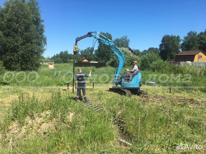 Винтовые сваи 89 мм