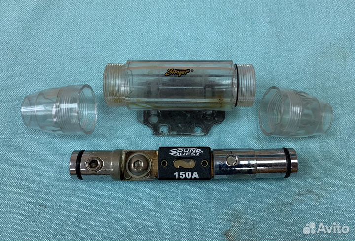 Держатель предохранителя Stinger 1/0-4Ga хром PRO