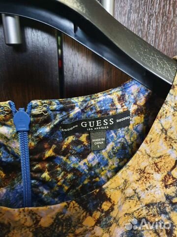 Оригинальное платье Guess размер L