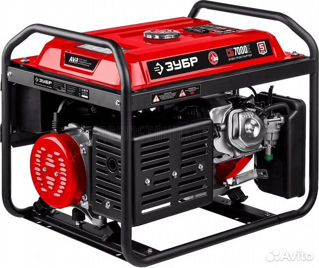 Электростанция бензиновая зубр мастер (сб-7000Е)
