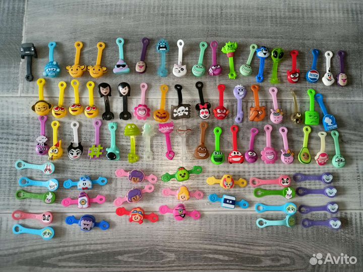 Карточки Гадкий Я 3 Каваи Ластики Скрепыши Шарики