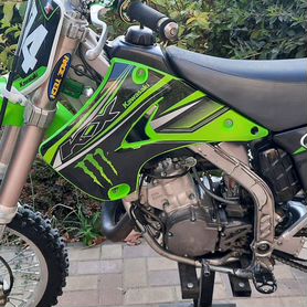 Kawasaki kx 125 в разборе