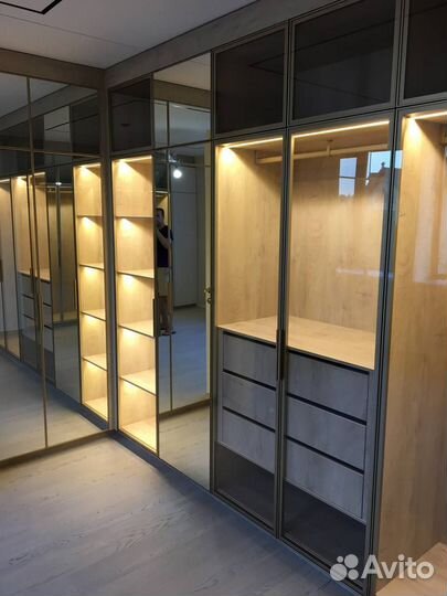 Вместительная гардеробная