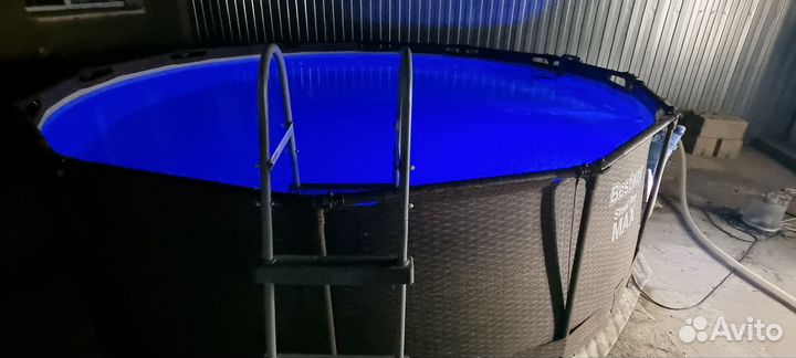 Каркасный бассейн bestway steel pro max
