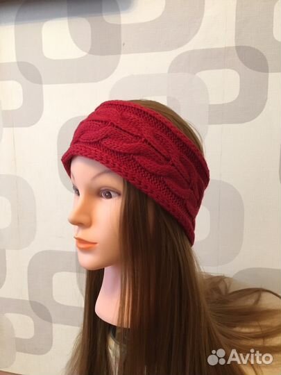 Повязка женская шерсть