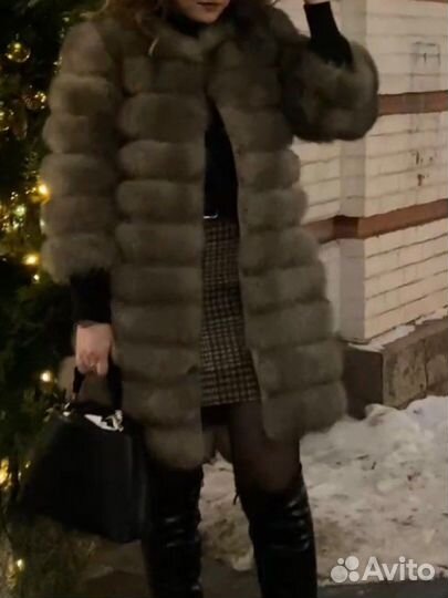Шуба песец трансформер