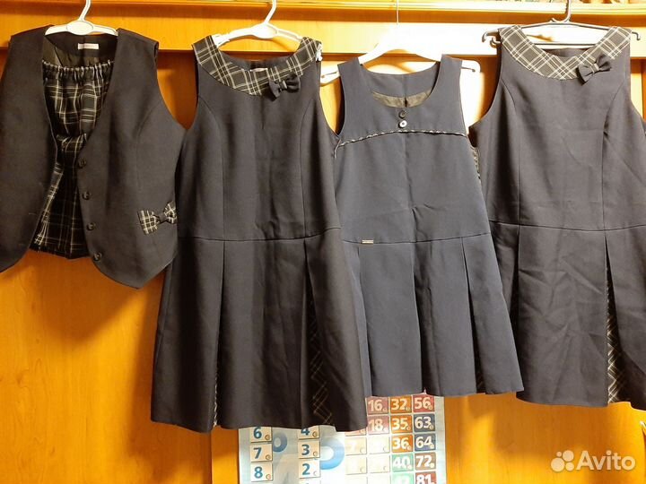 Школьная форма для девочки размер 140- 146