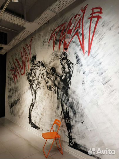 Роспись стен, картины на заказ, обучение