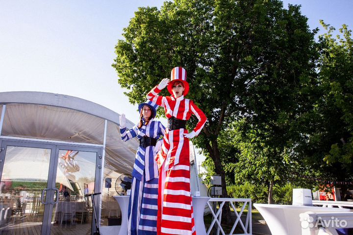 Фьеки. Мимы. Ходулисты. Живые статуи. Леди фуршет