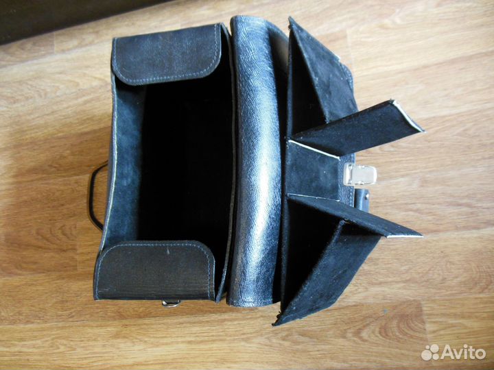 Кожанный фото кофр СССР