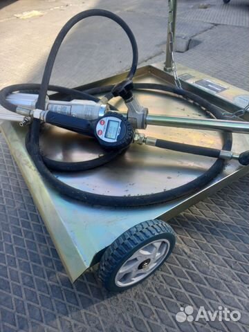 Комплект для раздачи масла из бочки с тележкой