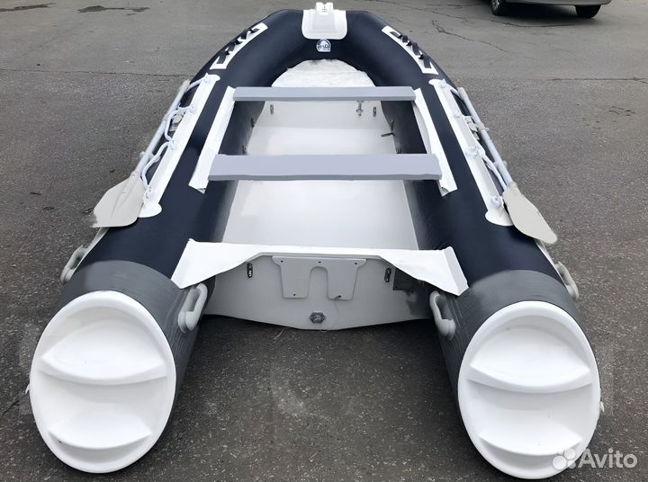 Лодка RIB Stormline Standard no console 400 синяя