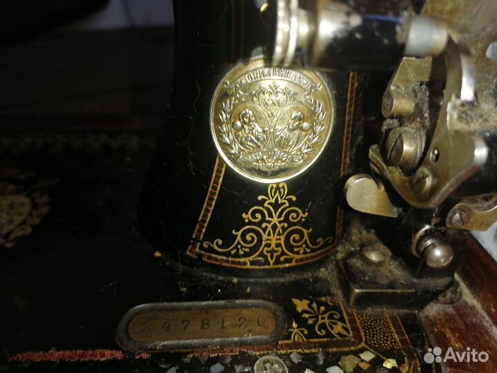 Швейная машинка зингер антикварная
