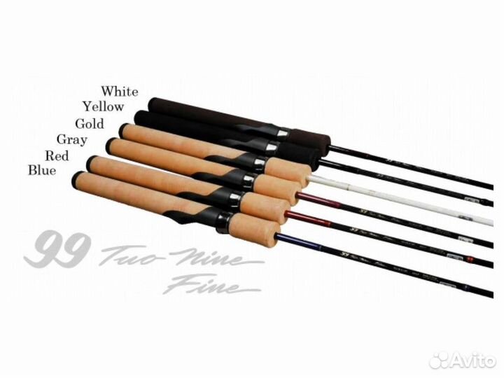 Спининг rodio craft 99 TwoNine fine 60ULF #Yellow