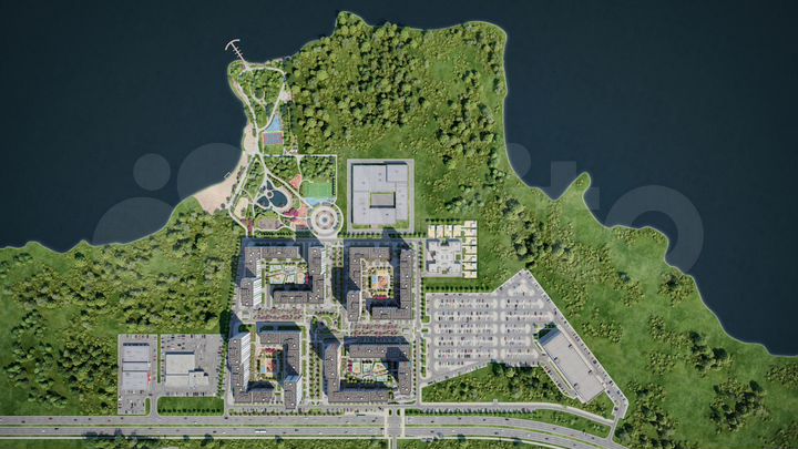 2-к. квартира, 65,9 м², 7/25 эт.