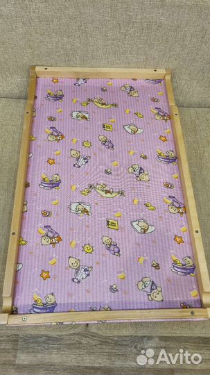 Доска для пеленания на кровать