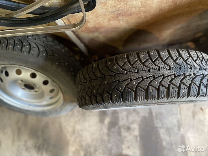 Комплект зимних колес r14 на ваз